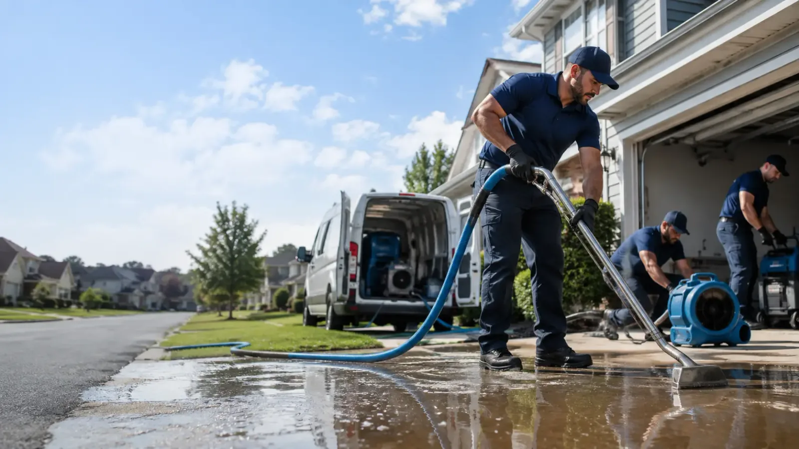 Flood Damage Restoration in Maize, KS